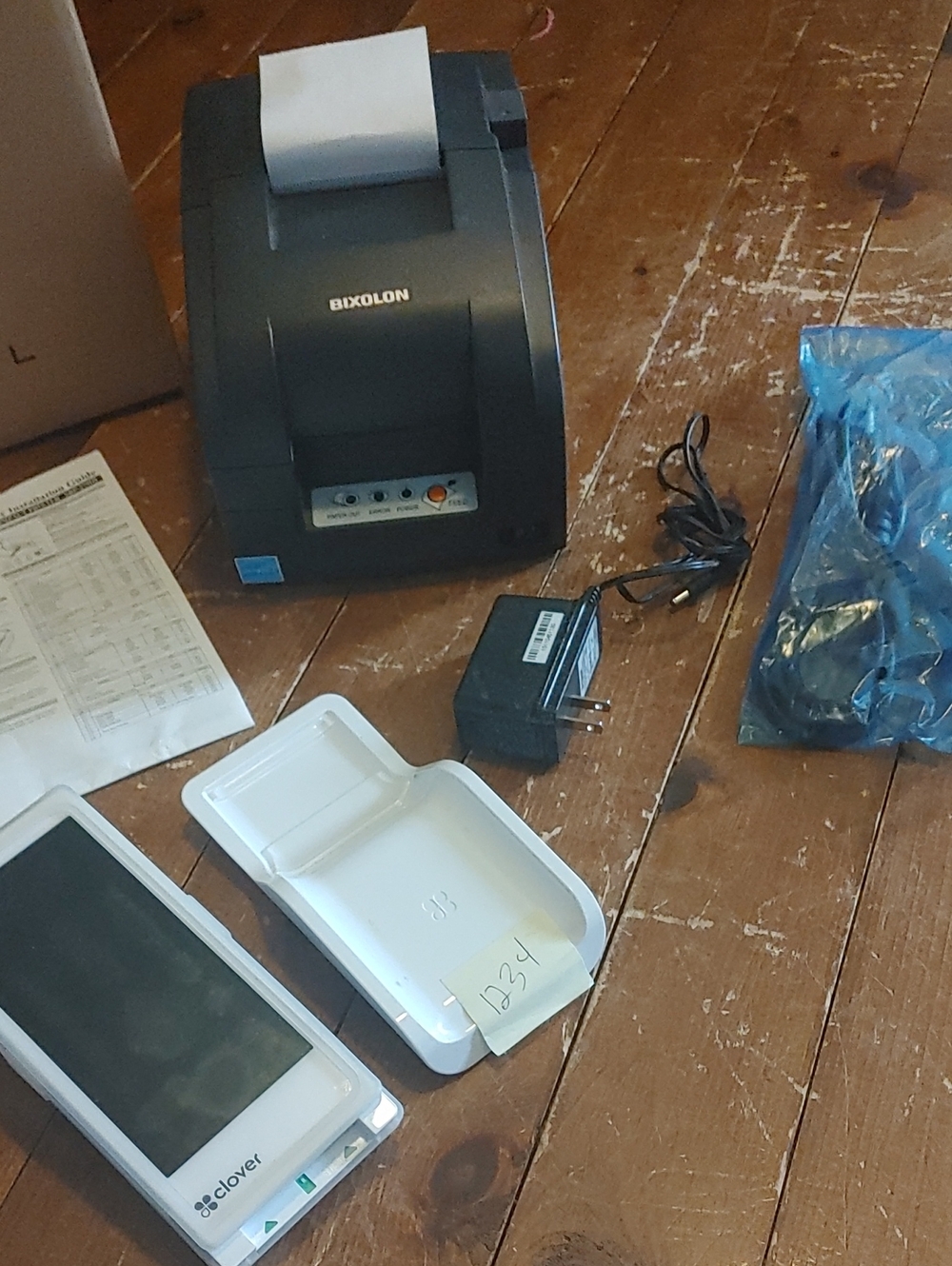 Bixolon Thermal Receipt Printer in Dark Gray+ Clover Pos